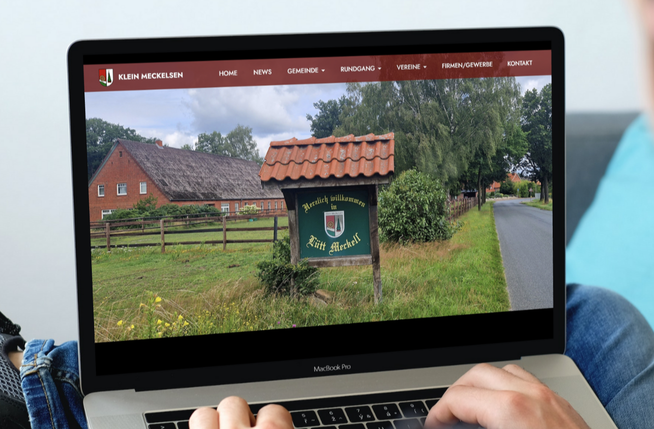 Neue Website Klein Meckelsen