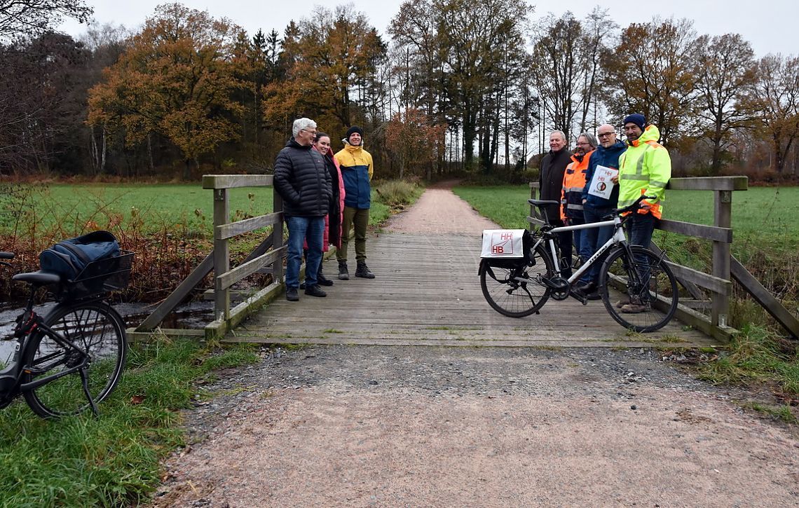 Radfernweg Hamburg-Bremen: Abschnitt zwischen Sittensen und Klein Meckelsen saniert